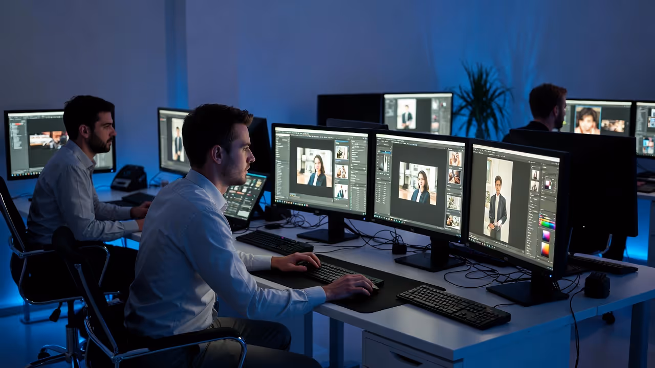Photo enhancement for web