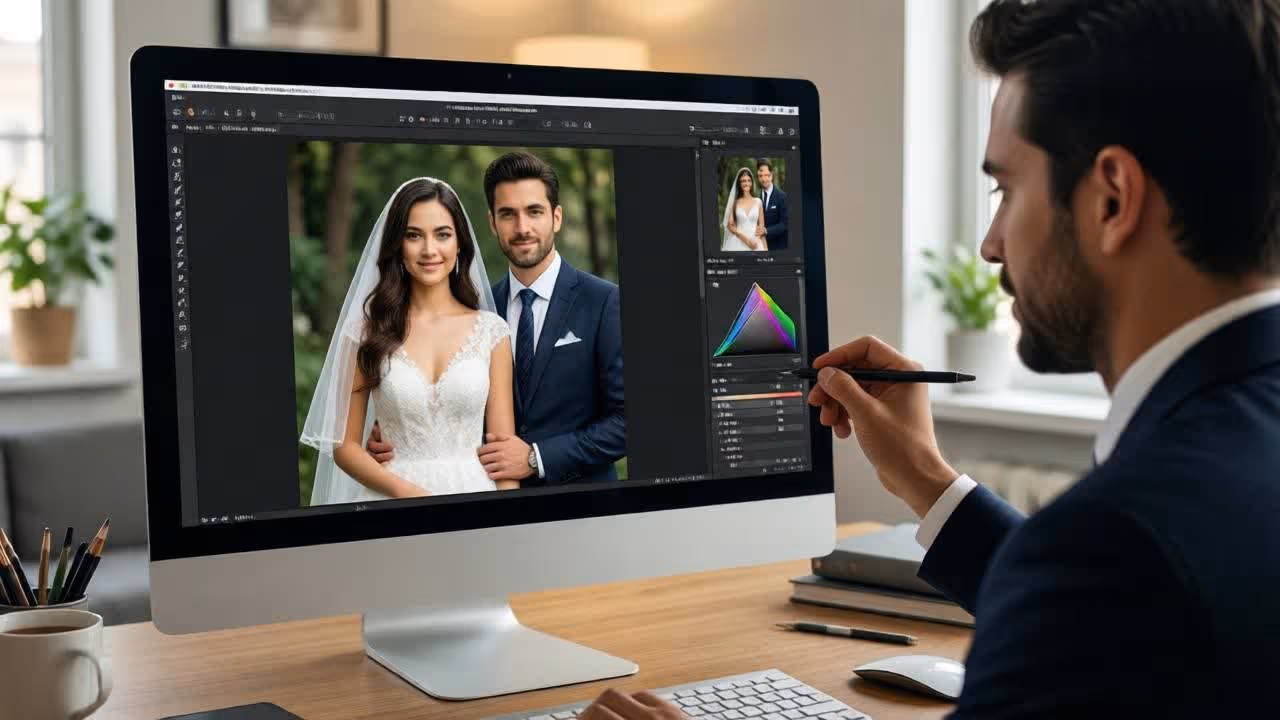 Retouching and correction